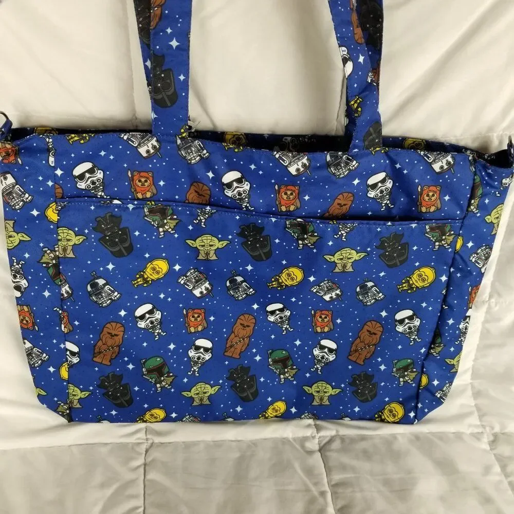 JuJuBe Star Wars Super Be Tote Bag & Strap Lot Travel Disney Theme Park WDW